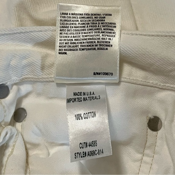 Agolde Women's Cream Jeans - Picture 13 of 16